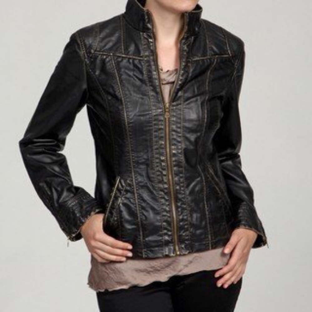 Big Chill Black Faux leather jacket